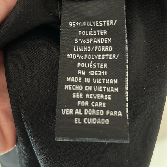 Ronni Nicole black sleeveless dress, size 12 - Picture 8 of 9